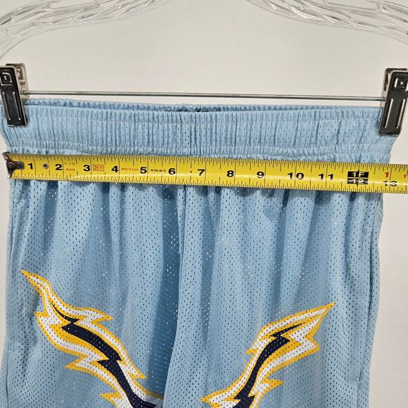 Eric Emanuel Mens Shorts Medium EE Lightning Bolt Mesh Basketball NWOT - Picture 7 of 8